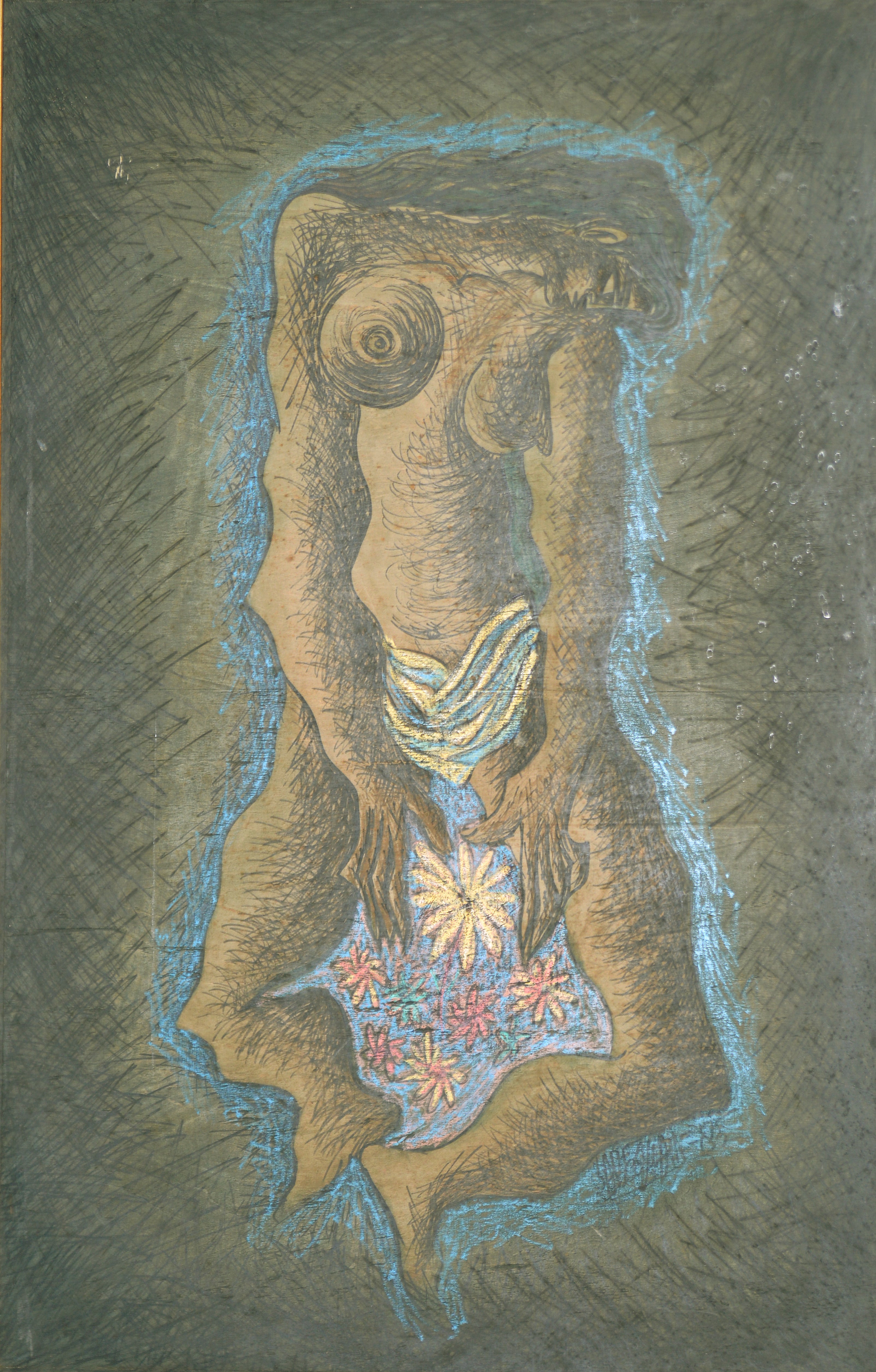 Sadequain 'ADAM AND EVE'